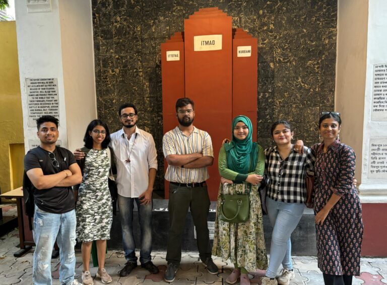 Our Kolkata heritage walk group at Calcutta Crosswalks Iconic Residences Edition